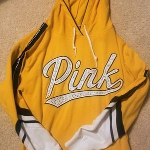 VS Pink Unique Bling Campus Hoodie